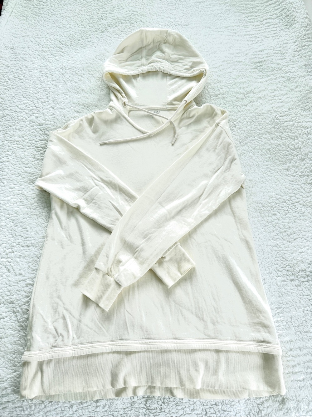 Athleta Women’s S Cream Hoodie Pullover